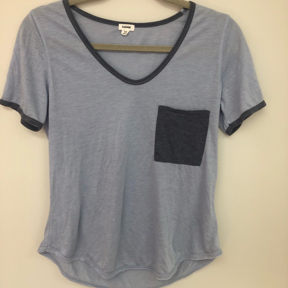 Blue Garage T Shirt